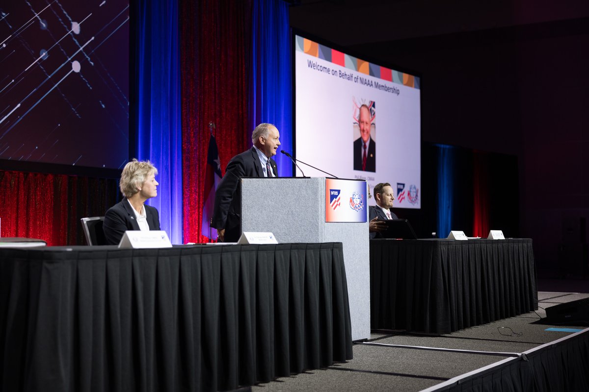 The 55th National Athletic Directors Conference is in full swing!

The NFHS &amp; <a href="/NIAAA9100/">NIAAA</a> first cohosted the NADC in 1971 &amp; have brought leaders in youth sports together ever since.

#ADConf24 features
✅ 2,800+ attendees
✅ 100+ workshops and courses
✅ 370 booth exhibit hall
