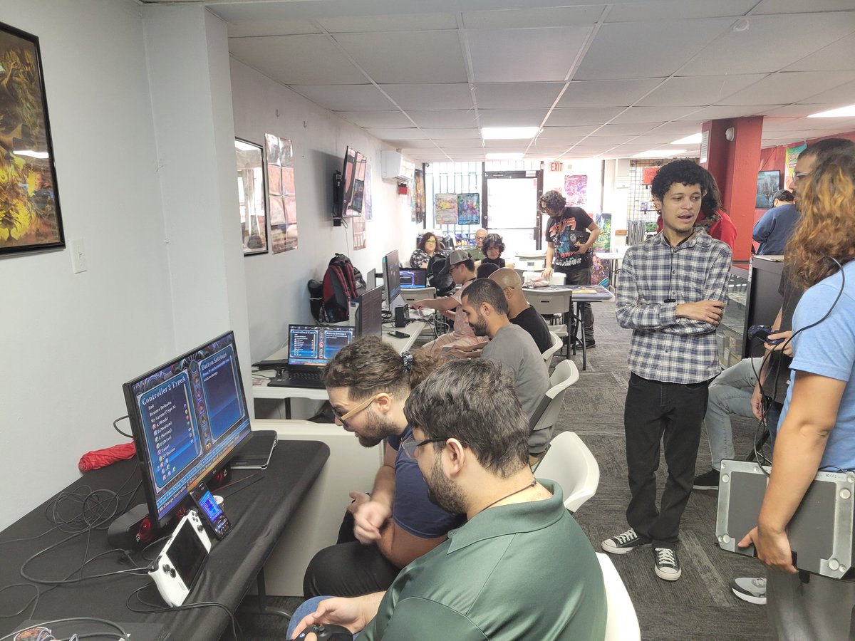 RR | Solid PajaHands (@solidpajahands) on Twitter photo We got a full house for blazblue!
Gonna be streaming the finals later on the <a href="/GoonSquadPR/">Goon Squad</a> channel!
Thank you to <a href="/FGCPuertoRico/">MRS. FGCPR (ShahEsther) Presidente de Goya Kingdom</a> for hosting We got a full house for blazblue!
Gonna be streaming the finals later on the <a href="/GoonSquadPR/">Goon Squad</a> channel!
Thank you to <a href="/FGCPuertoRico/">MRS. FGCPR (ShahEsther) Presidente de Goya Kingdom</a> for hosting