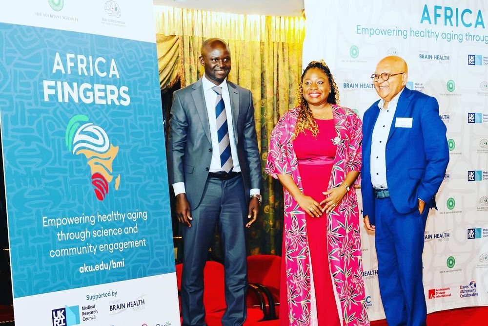 Dr Aida Suarez-Gonzalez (@aida_suarez_) on Twitter photo Thrilled to attend the launch of Africa-FINGERS at the Dementia & Brain Aging in LMICs conference in Nairobi! 🌍 Led by <a href="/MomohChi/">Dr Chi Udeh-Momoh</a> , it adapts proven FINGERS interventions to African contexts, tackling dementia with local diets, cultures & unique risk factors.
#AfricaFINGERS Thrilled to attend the launch of Africa-FINGERS at the Dementia & Brain Aging in LMICs conference in Nairobi! 🌍 Led by <a href="/MomohChi/">Dr Chi Udeh-Momoh</a> , it adapts proven FINGERS interventions to African contexts, tackling dementia with local diets, cultures & unique risk factors.
#AfricaFINGERS