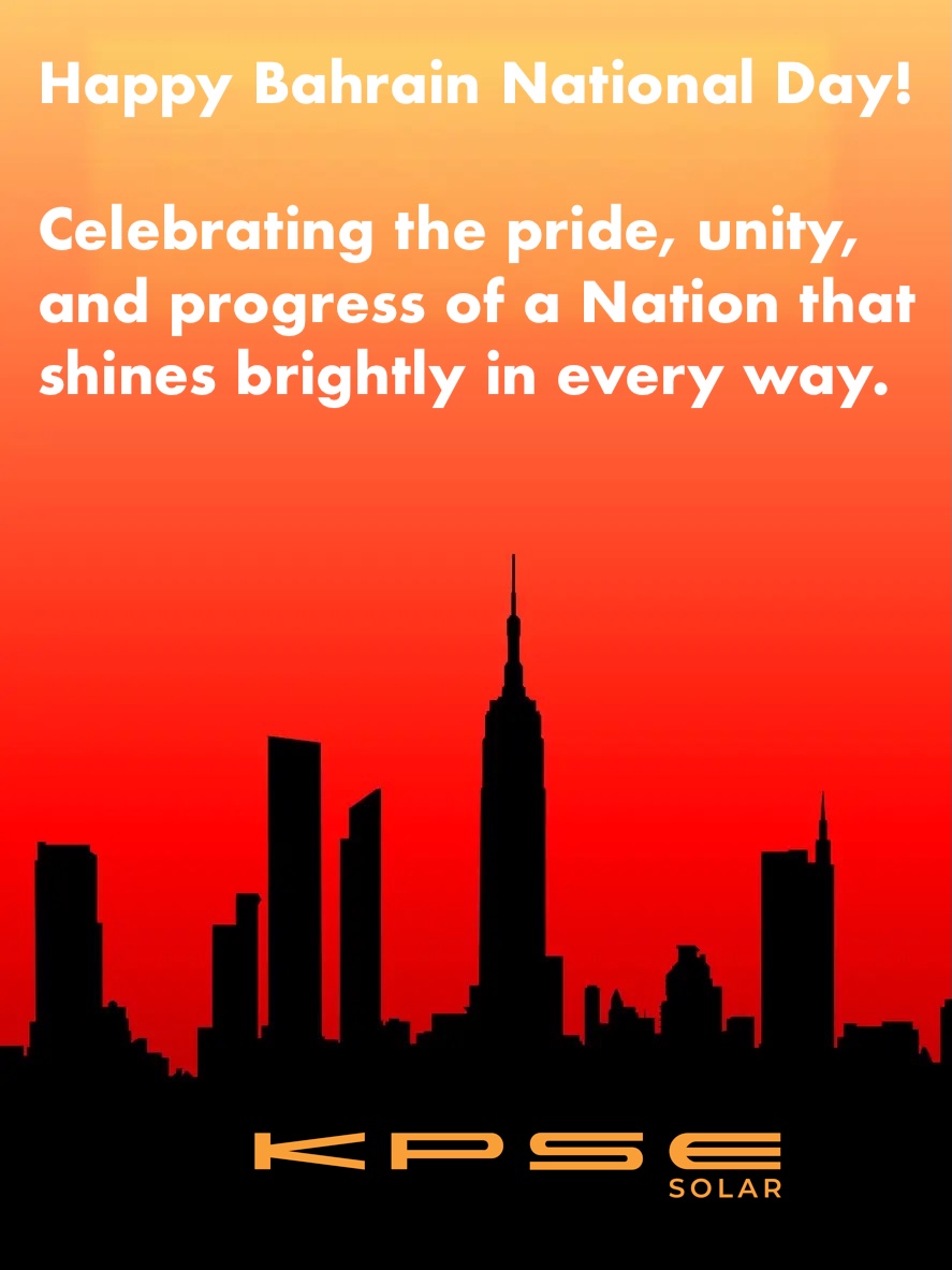 KPSESOLAR's tweet photo. Happy National Day Bahrain!#nationaldaybahrain ##BahrainNationalDay #solarlight #SolarPower #solarlamps https://t.co/RLje9bMzGY