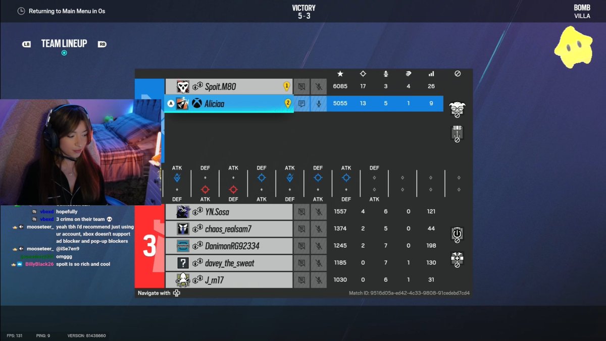 aIiciaxi's tweet photo. Can we pretend this was the champ game ? 🤓 https://t.co/nPbnprBQwV
