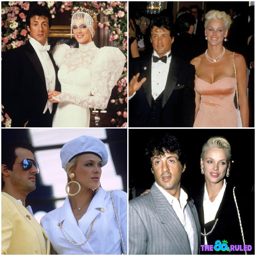 80s_ruled's tweet photo. Throwback to December 15, 1985: Stallone and Brigitte Nielsen’s wedding! The two fell for each other while working on Rocky IV and Cobra, but their high-profile romance ended in 1987. Years later, Brigitte reflected, "It feels like it never even happened." Ouch... https://t.co/ckaewNRP5W