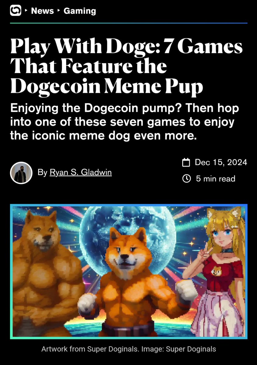 Padraic92996190's tweet image. I'm game... Let's play...
Dogecoin is the way 🌎🚀🌜
DoOnlyGoodEveryday 🙂