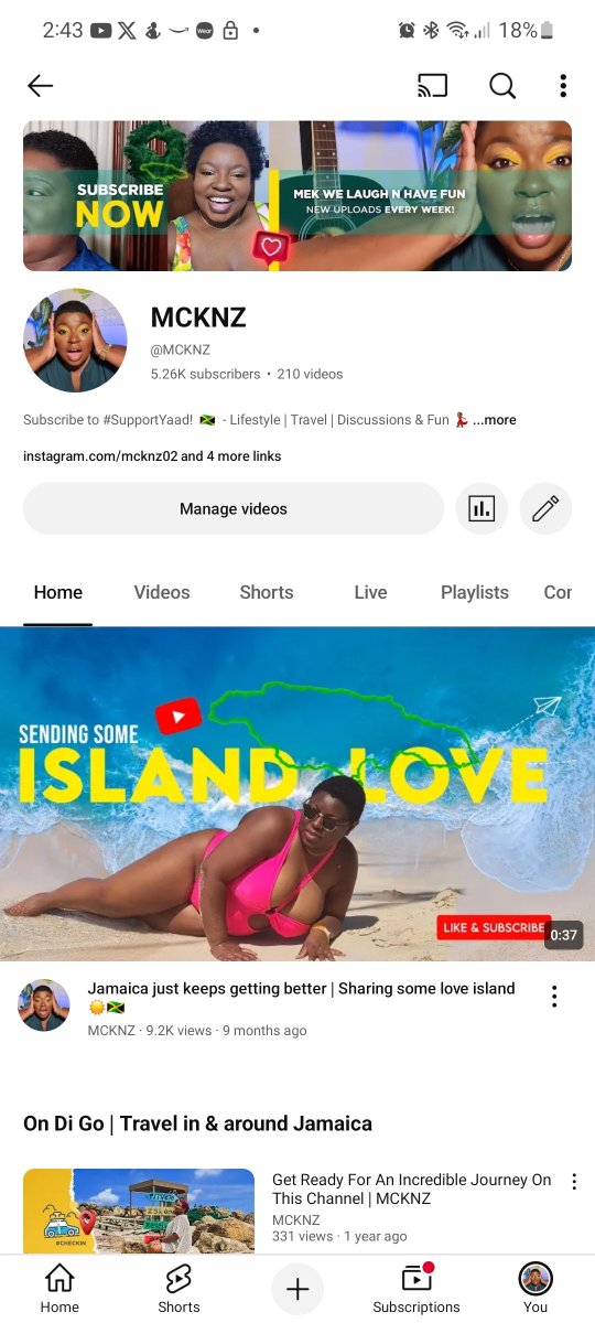 mcknz02's tweet photo. All I want for Christmas is more people watching my content on YouTube! I really want get to 10k subscribers and to finally be monetized by 2025 🤞🏾 #SantaIsCoco
Channel name: MCKNZ https://t.co/iI5T3deAr3