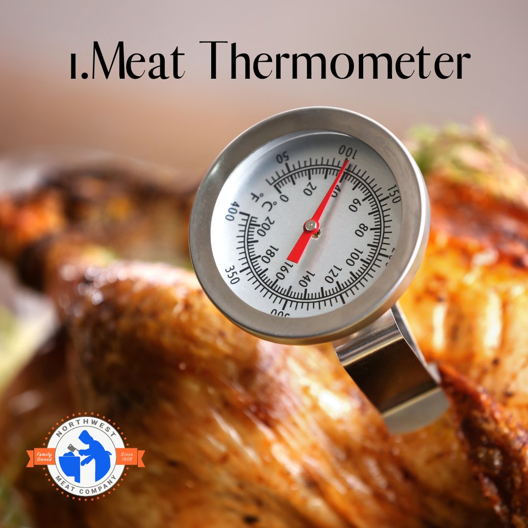 nwmeats's tweet image. Ensure perfection in every roast! 🔪 Discover the must-have cooking tools that make your holiday roasts shine.
#CookingTools #HolidayRoast #NWMC #ChefEssentials