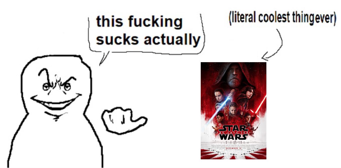 whatdafoxx's tweet photo. @sethsfilmreview @RealEmirHan @ TLJ haters https://t.co/831LbOasbD