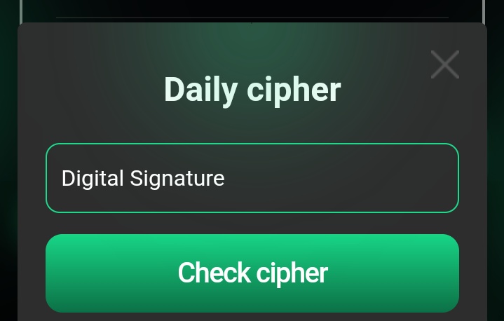 AlchemyAirdrops's tweet photo. ๐Frog Farm Daily Cipher
๐๏ธ15 December 2024
๐ฏ Today's Code: Digital Signature
๐Bot link: https://t.co/uLKcUhDdMq
#FrogFarm #FrogFarmCipher #Frog #frogcode #CryptoAirdrop #PuzzleTime #CryptoGames #blum #tapswapcodes #major #major #blum #tapswapcodes #tapswapdailycode #CATS #CATIAIRDROP #NEWAIRDROP #Crypto #CATSlisting #BYBIT #BNB #ETH #btcwex #MEMEFI #MEME #ZAAR