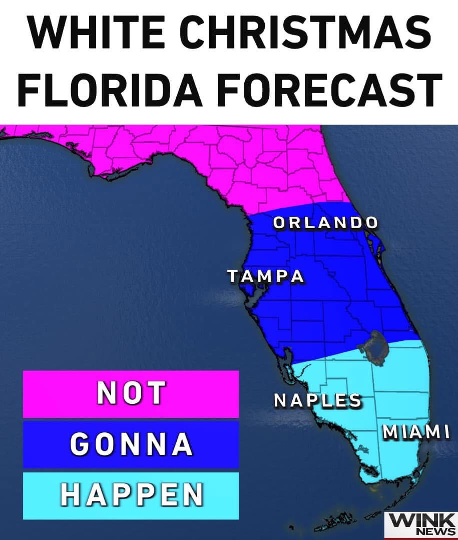The forecast is out…😏❄️
