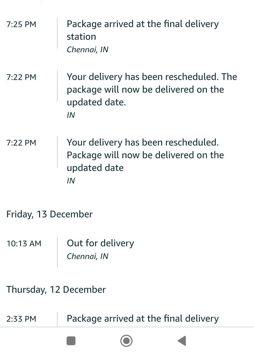 S_Prakash_'s tweet photo. Why it says I did not accept it. Also this is prebooked order. Iam loosing all the prebook benefits from #iQOO13 @Vivo_India as well. Just because of the delivery mess I am loosing money on interest to bank and loosing prebook benefits as well. https://t.co/xPG0PaBb3z