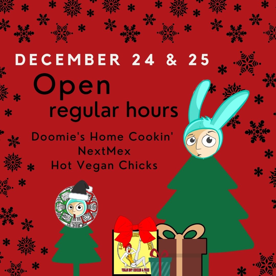 DoomiesNextMex's tweet photo. Should you need us, we're here for you at our little #veganstripmall in #Hollywood
https://t.co/aDk7IdZ1GZ
#veganla #xmasinla #veganxmas https://t.co/ATG7gXsSG7