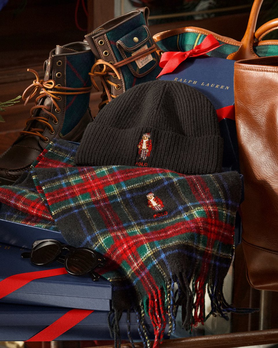 Classic holiday #RLGifts start with cold weather Polo Ralph Lauren