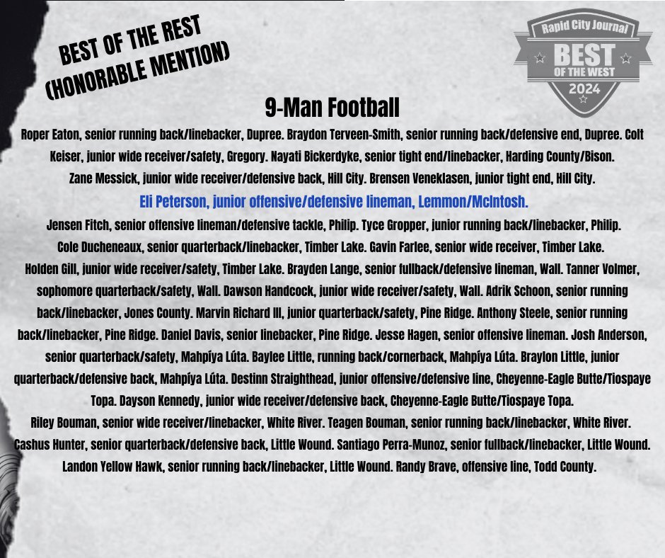 Lemmon School District tweet media