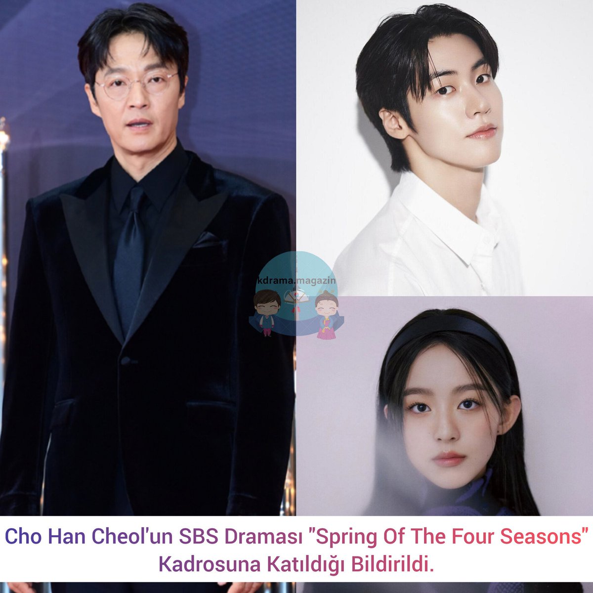 kdrama_magazin's tweet photo. #ChoHanCheol'un SBS Draması #SpringOfTheFourSeasons Kadrosuna Katıldığı Bildirildi.
🎬Müzik endüstrisinde Midas'ın eli olan ve Four Seasons grubunu bir yıldız yapan Cho Sang-hun'u canlandıracak.
#ParkJiHu #LeeSeungHyub https://t.co/zIcKi6CEq6
