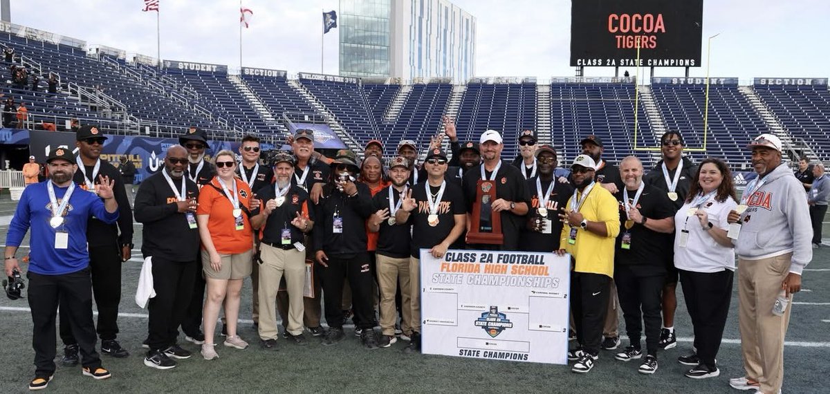 Ryan Schneider (@cocoa_schneider) on Twitter photo Best coaching staff in the country. It’s an honor to be around this great group of professionals.
#TigerPride #CocoaFamily #3peat #Champions <a href="/CocoaFootball/">Cocoa Football</a> Best coaching staff in the country. It’s an honor to be around this great group of professionals.
#TigerPride #CocoaFamily #3peat #Champions <a href="/CocoaFootball/">Cocoa Football</a>