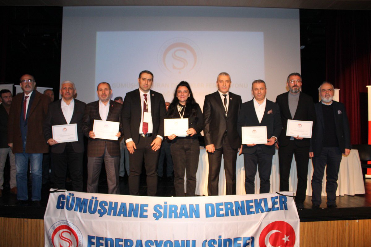 yuksel_yalcin's tweet image. Gümüşhane Şiran Dernekler Federasyonu (ŞİDEF) başkanlığını yapmış, Genel Kurulda’da Şidef Onursal Başkanı olarak takdir edilen Güsiad Başkan Yardımcımız, *Serkan Kaya* ya yapmış olduğu değerli hizmetler için teşekkürlerimizi sunuyoruz . 
…. 
Genel kurulda ŞİDEF’in yeni Genel…