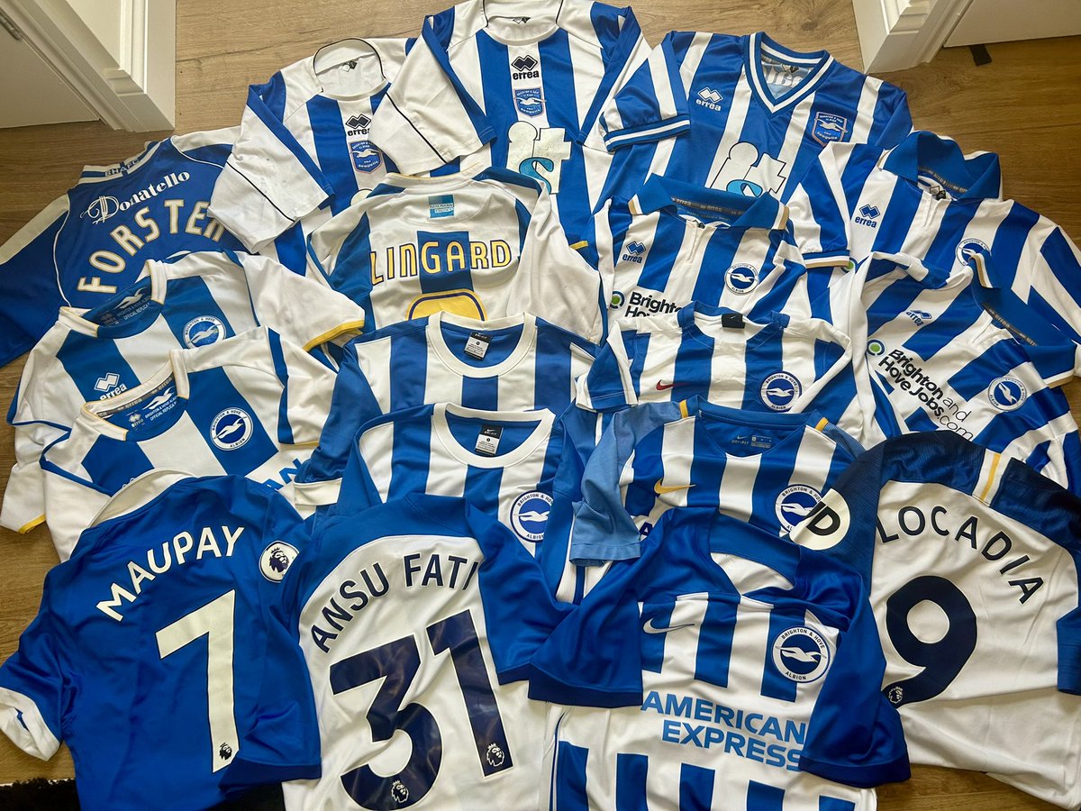 klopp_1's tweet image. Brighton stock is live!🎉

ebay.co.uk/usr/1klopp_shop

After today’s shocking result, cheer yourself up with an early Christmas present🔥

Giveaway coming very shortly…👀