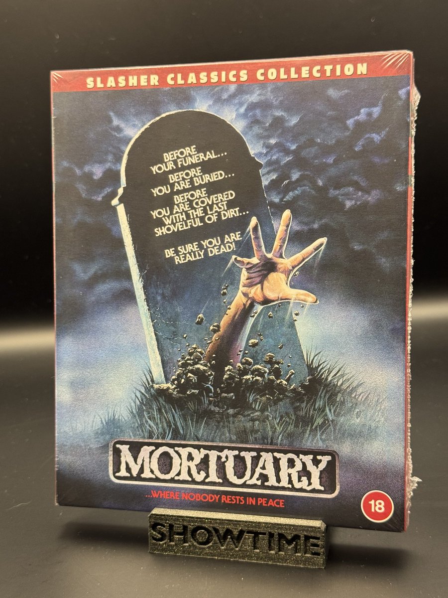 jasonimpey's tweet photo. The Slasher Classics Collection continues #mortuary #slasherclassicscollection #bluray #88films #80shorror https://t.co/LqwRB27mHO