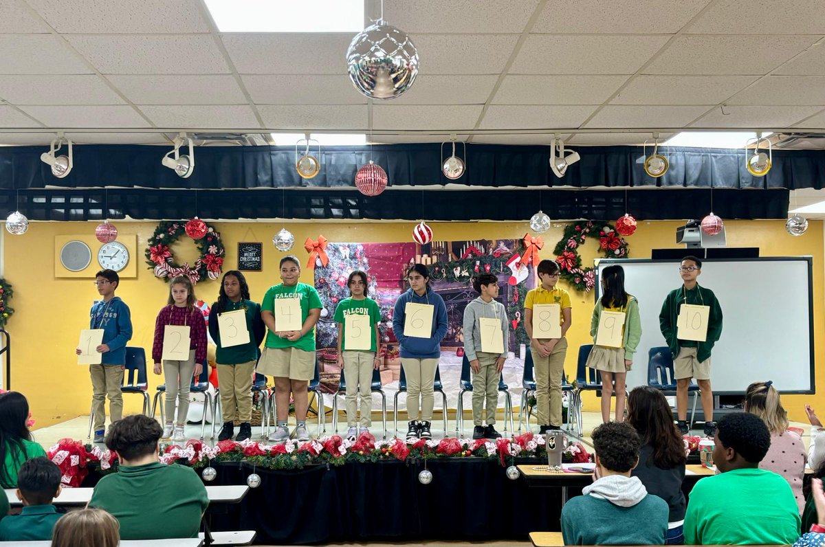 GloriaFloydES's tweet photo. Huge congratulations to Michelle, our spelling bee champion, and to Maison for an impressive second place finish! ๐โจ What word do you think wouldโve stumped you in this yearโs competition? Let us know in the comments! #SpellingBee #Champion #HardWorkPaysOff #WordMaster https://t.co/jKEfEtVpej