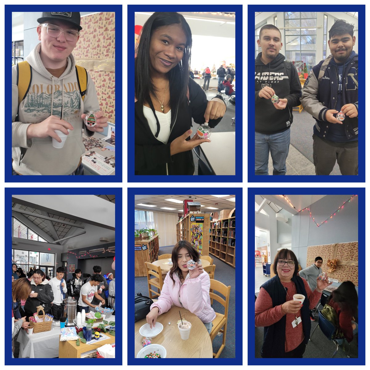 We had our first Cocoa &amp; Crafts on Wednesday in the Lobo Library.  Awesome turnout and made ornaments.  Thanks to all who came out. We will do this again in January .. watch for info on the next date
#loboswillbeheard
#weareclintisd