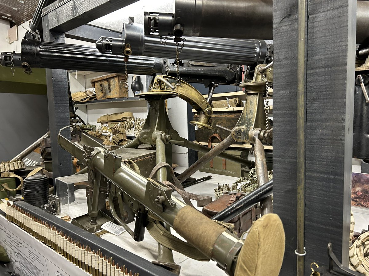 Now that was a fun Sunday afternoon! Visited the <a href="/vickersmg/">Vickers MG Collection & Research Association</a> collection with <a href="/bristol_ic/">Bristol Area IC</a> - well worth following them if you have even a passing interest in Vickers MMGs. Blank firing demo was rather fun ;-)