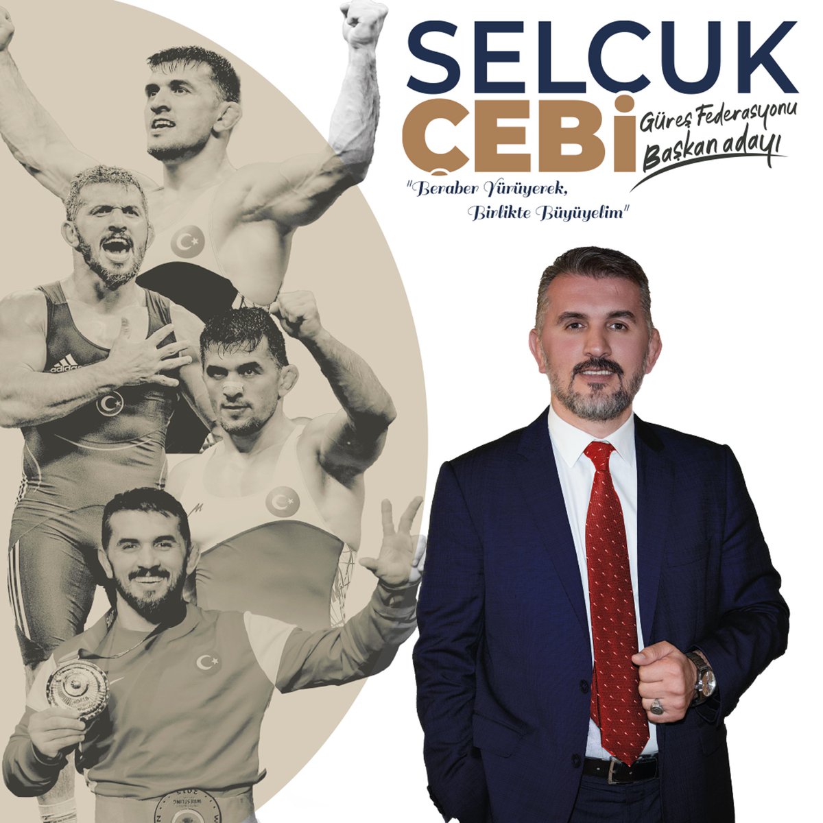 KelesD's tweet photo. "Türk sporuna ve güreşine yıllarca hizmet eden Trabzon’un evladı #SelçukÇebi’ye destek veriyor, federasyon seçimlerinde başarılar diliyoruz. Unutmayalım adaletin olmadığı bir yarışta kim kazanırsa kazansın, kaybeden Türk güreşi olacaktır. 🇹🇷
#AdilMücadele @RTErdogan @OA_BAK https://t.co/Odd7V9vMdP
