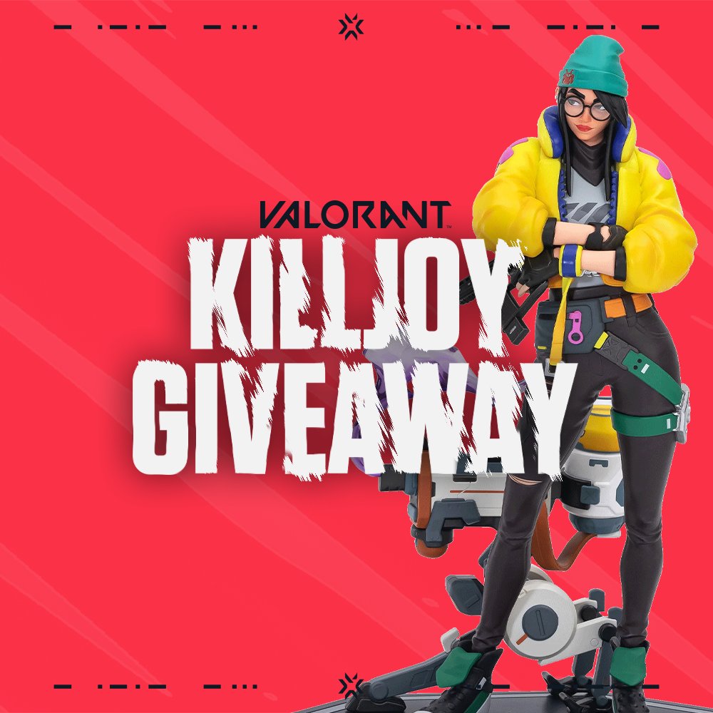 ⏰ GIVEAWAY TIME ⏰

Wir verlosen 6 Killjoy Statuen und Stickersheets!

Um teilzunehmen, kommentier, mit welchem Agent du gerne die Feiertage verbringen würdest.