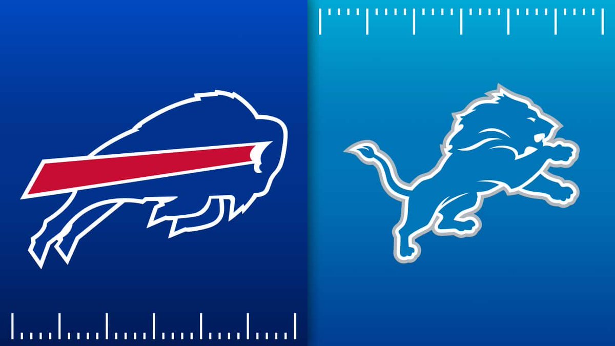 HippSports's tweet photo. HALFTIME: Buffalo Bills are up by 7 against the Detroit Lions at halftime. The score is 21–14 https://t.co/EbyhDWaQsM