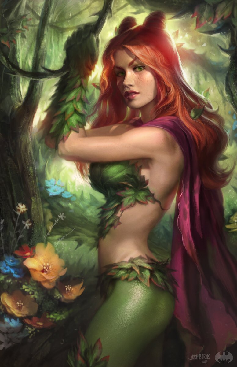 Poison Ivy fan art i painted way back. Photoshop, Corel Painter.
<a href="/DCOfficial/">DC</a>