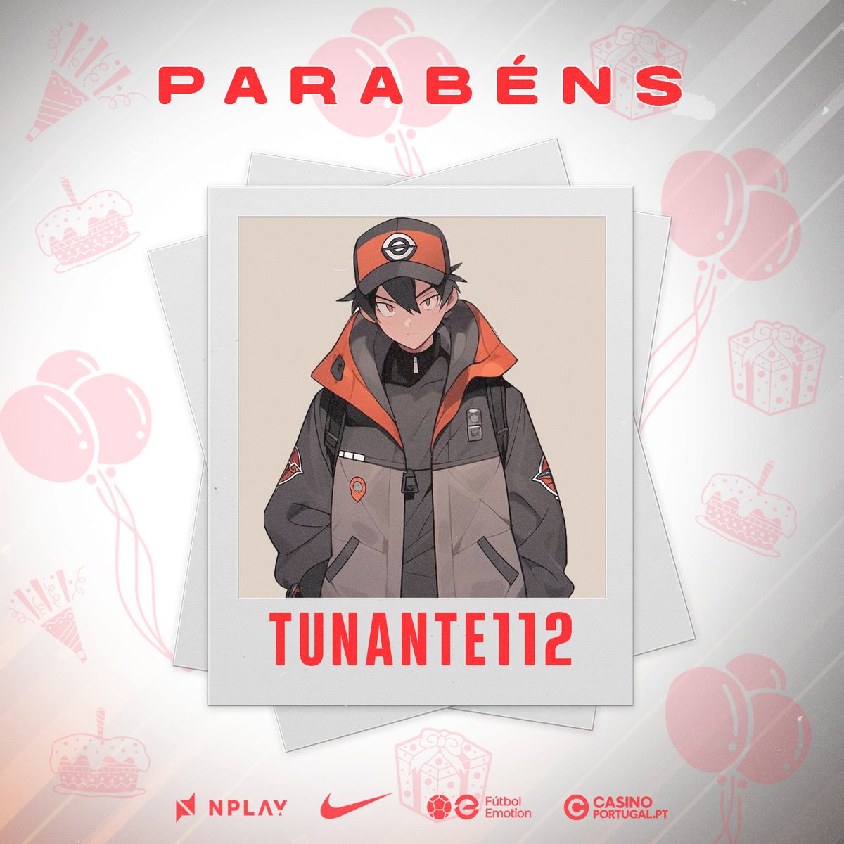 Os <a href="/GTZEsports/">GTZ Esports</a>  todos os seus membros desejam um Feliz Aniversário ao nosso atleta de POKÉMON!  <a href="/Tunante112/">Hugo</a>  🎂

Parabéns Hugo Fonseca 👏

Que tenhas um dia muito feliz, muita saúde e muito sucesso 🥂

#RespectAllFearNone