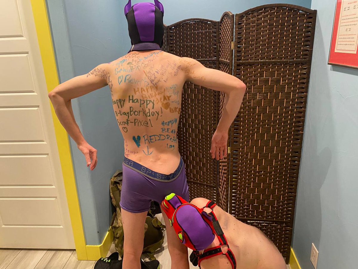 Pup Uniq made for a great living birthday card for me! Thank you to everyone who came to my party! Couldn't have asked for a better time.