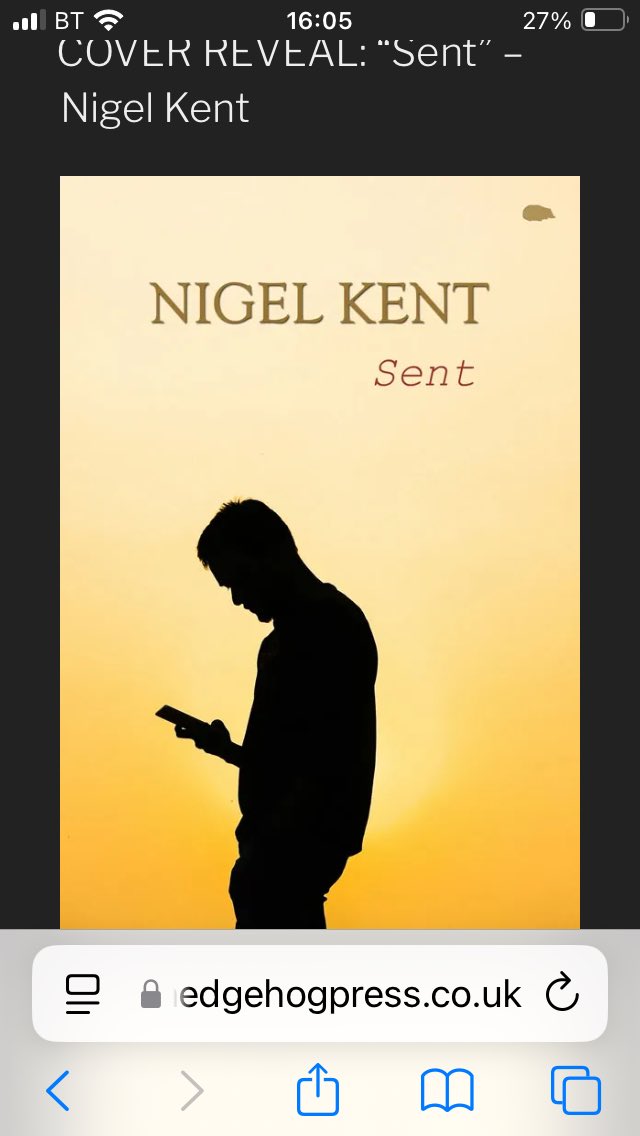 kent_nj's tweet image. Details of how to buy a copy and of launch coming soon on my website.