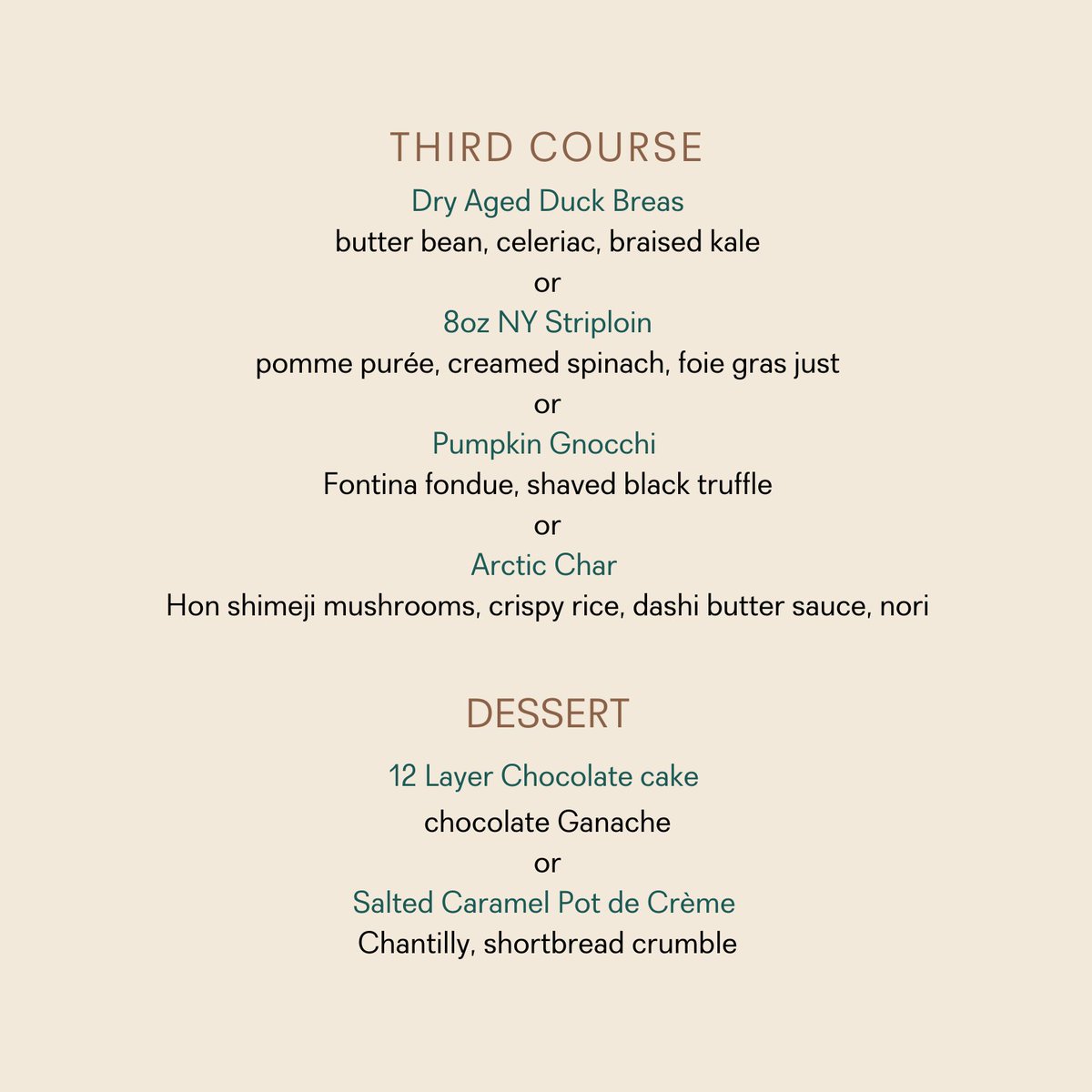 Make yourself at Homer this New Year's Eve as you enjoy our 4-course dinner this New Year's Eve! For $95 per person, it’s the perfect way to end the year off right. Swipe to see what’s on the menu and make your reservation today.