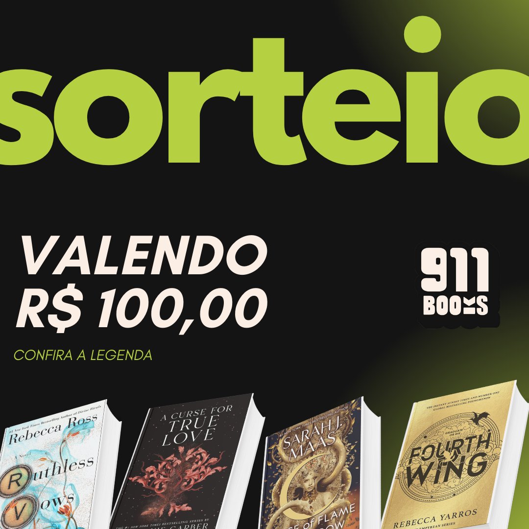 LivrosemIngles's tweet photo. 🔥📗 SORTEIO - VALENDO R$ 100 EM LIVROS ou PIX

 🟥 REGRAS:
— me seguir
— dar RT e curtir esse tweet

RESULTADO: dia 07/01/2025

Boa sorte! https://t.co/EaHYAmFlnD