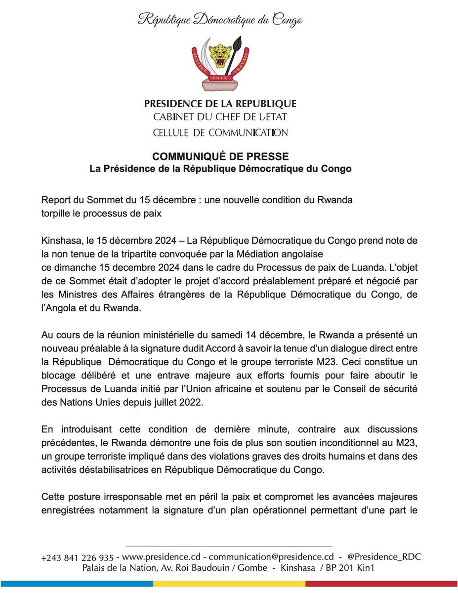 SIkaba9364's tweet photo. Processus de Luanda :  Paul Kagame,cette autruche qui a enfouit sa tête dans le sable donne au président Félix Tshisekedi toute la possibilité de la tirer par la queue et l'exposer.C'est le début  de la Victoire.  @Presidence_RDC @ConstantMutamba @AssembleeNatRDC @PrimatureRDC https://t.co/gNhCf4VVg7