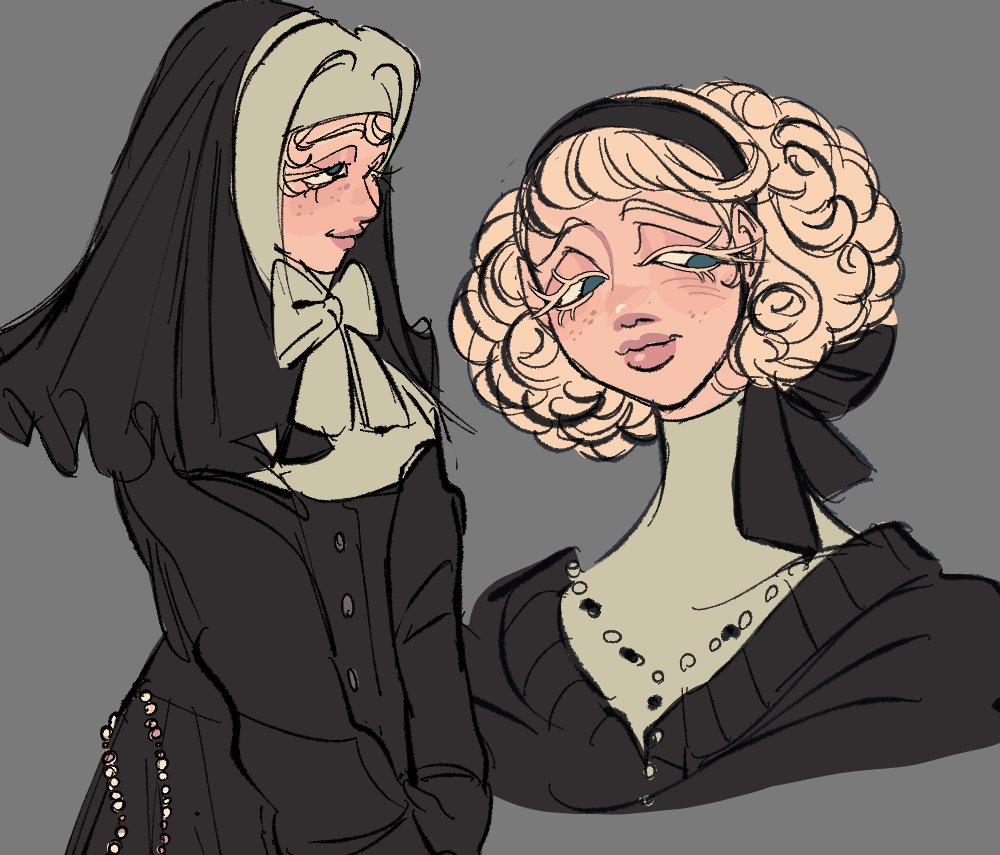 tarteaumiau's tweet photo. my oc mariette, shes a nun ^_^ 🩷 https://t.co/atqVPwVwpD