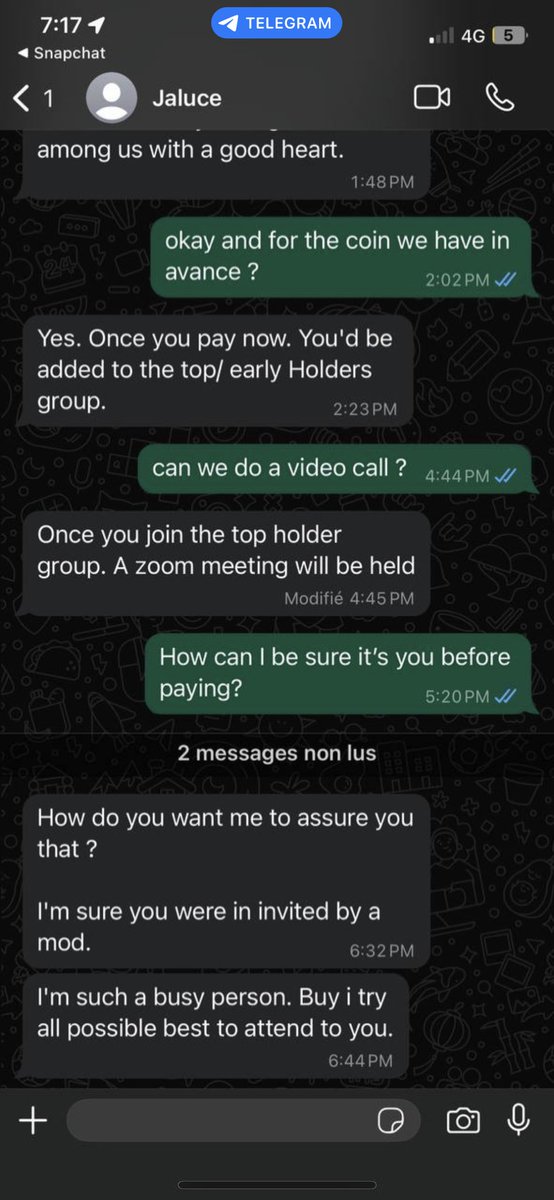 Larkin2Andy's tweet photo. @Jaluceworld you are such a miserable and terrible scammer, making such a rookie mistakes🥱 https://t.co/nQPTt5F5r3
