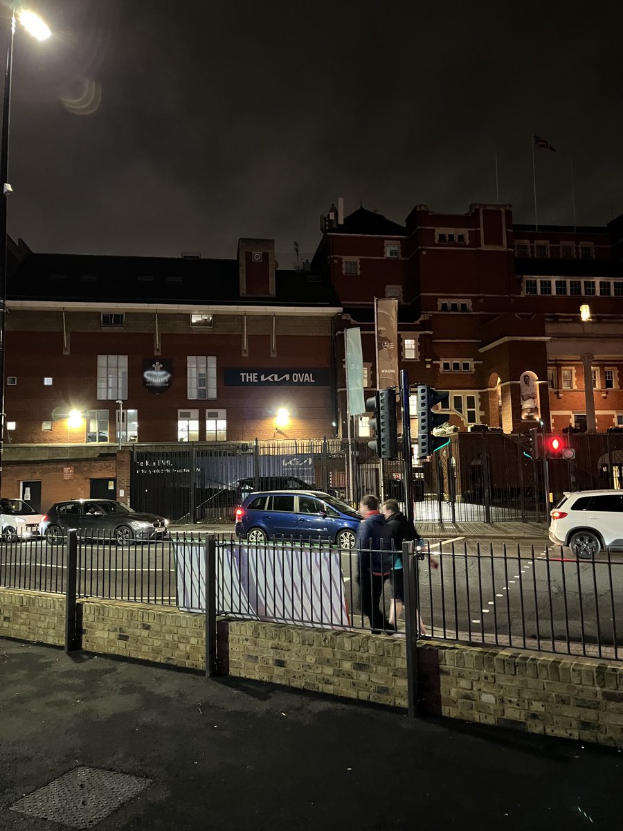 Wow, that makes life a bit easier having the Oval Travel lodge quite literally over the road from the ground, Thanks again Lee for your hospitality, much appreciated.