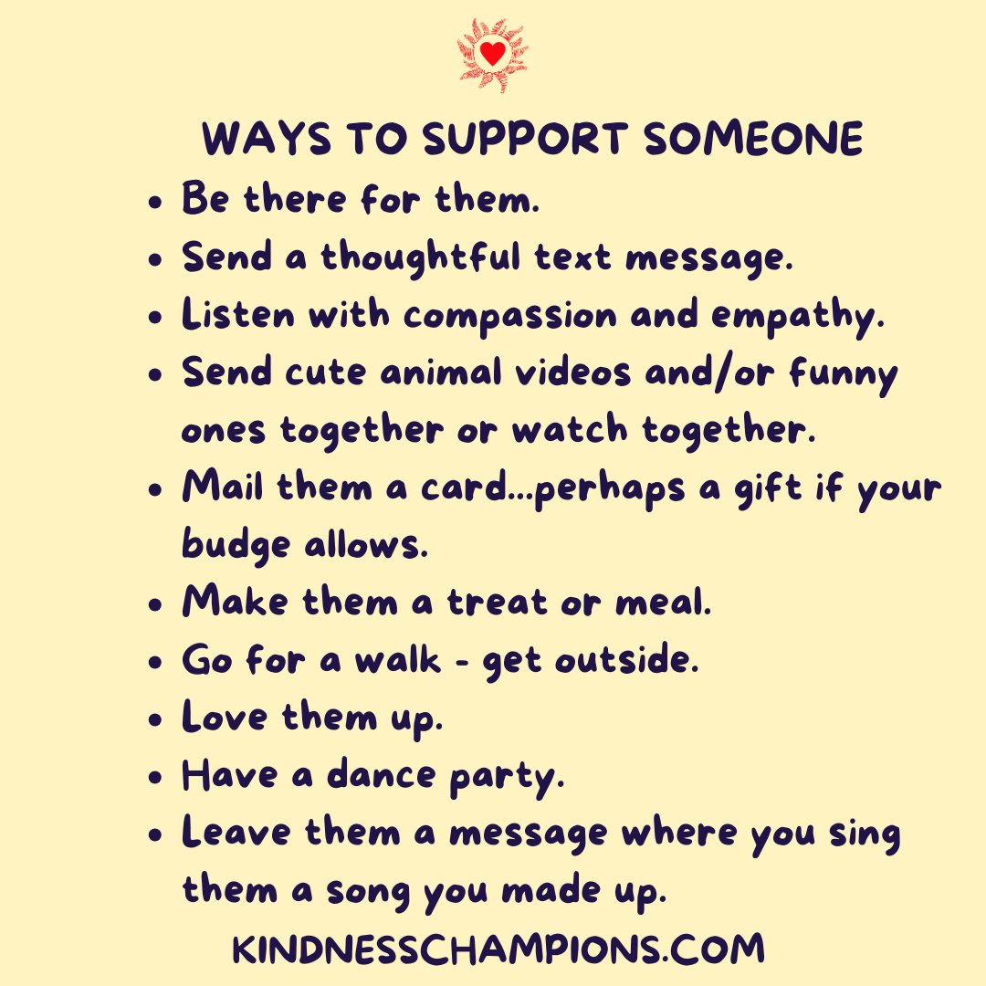 KindnessChamps's tweet photo. “Let's normalize needing support and start calling it shared strength.” Titilayo Tinubu
G'Day amazing people🥰
At times we all need shared strength and support💝
#sharedstrength #support #kindnesschapions #bethe1to❤️ https://t.co/J8N3YyrNkj