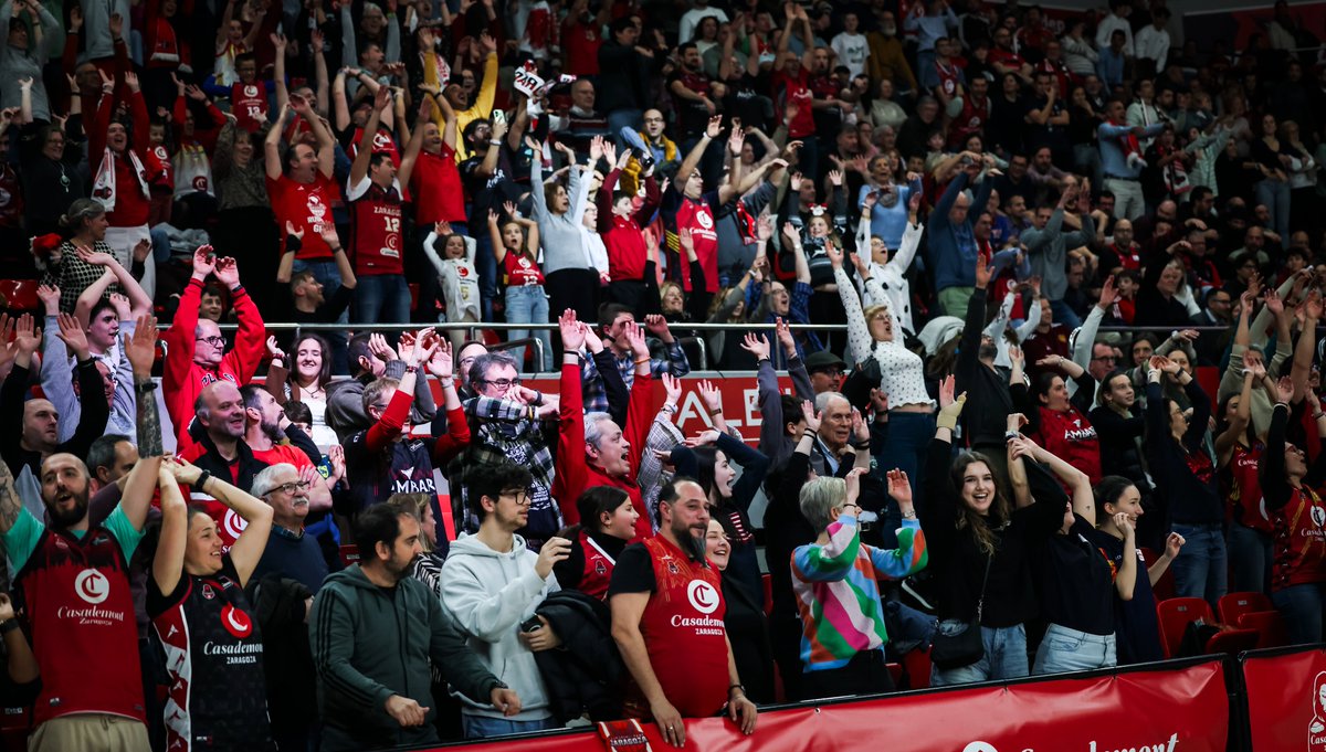 ✨ Qué tarde se ha vivido en el Príncipe Felipe

Pero... ¿Cómo va a ser la noche en Zaragoza tras esta victoria? 👀

#LigaEndesa | <a href="/casademontBZ/">Casademont Zaragoza</a> 
📸 acb Photo / Esther Casas