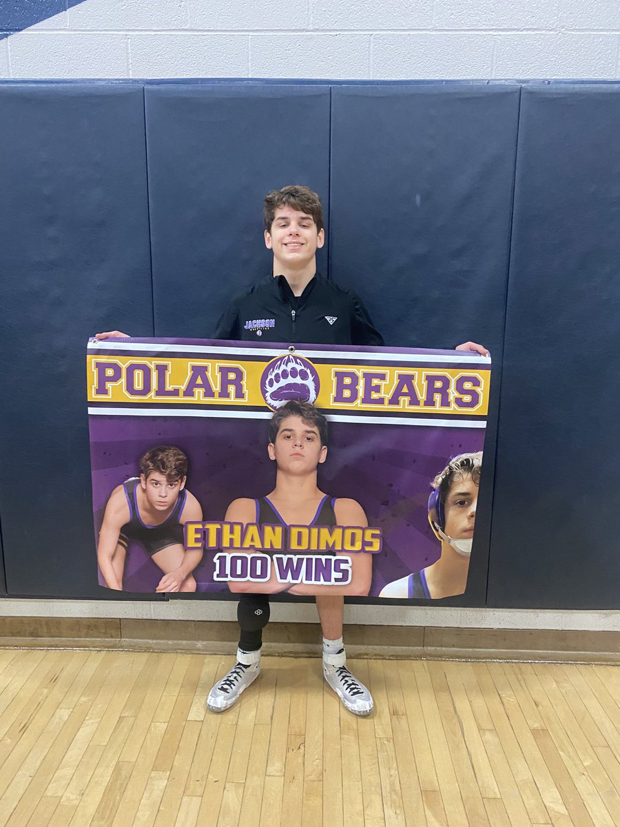 JaxTakedownClub's tweet photo. Congrats to Senior Ethan Dimos on his 100th Career win! https://t.co/0eN7ZUaJdn