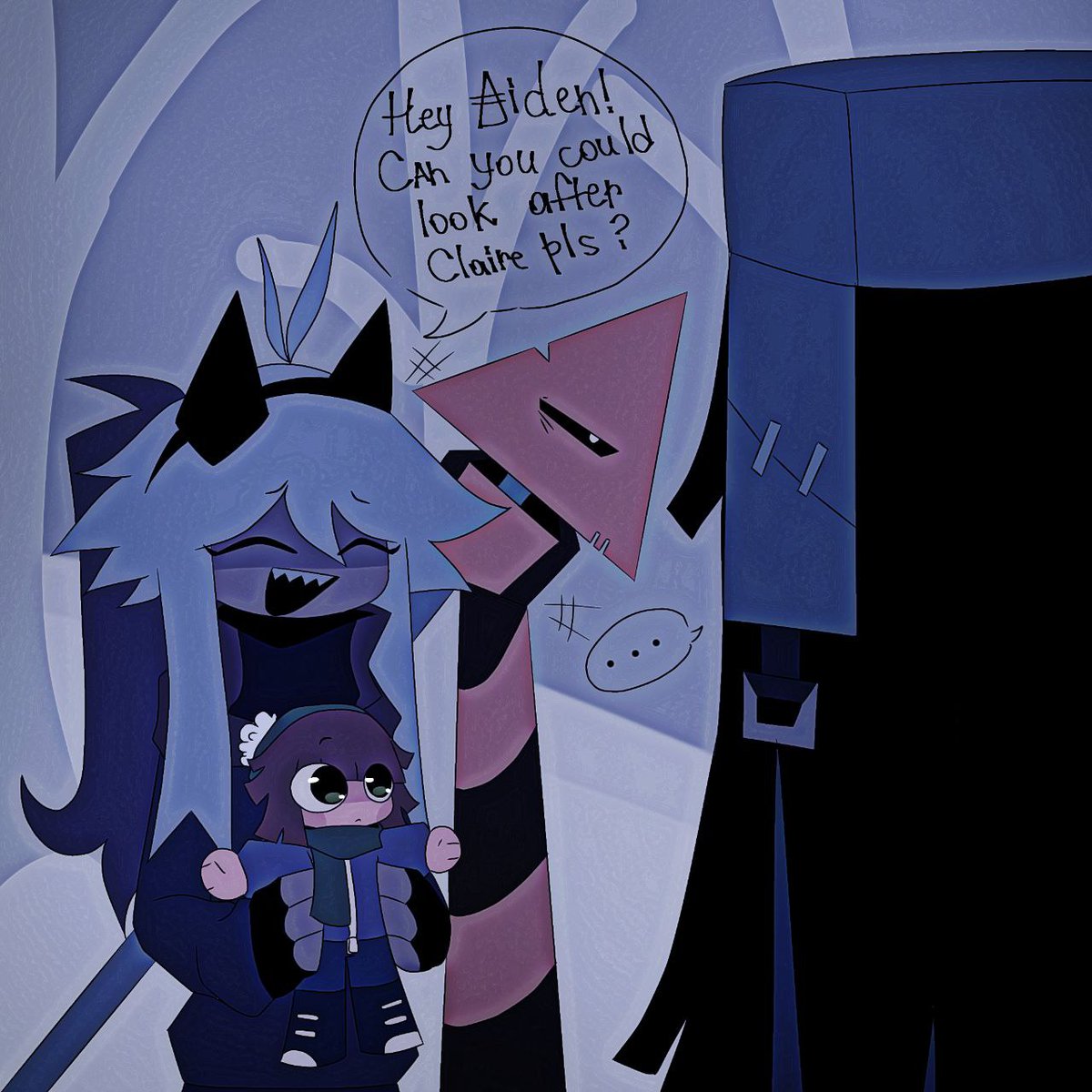 Aiden I hope you can handle it 🥹 (original idea with
