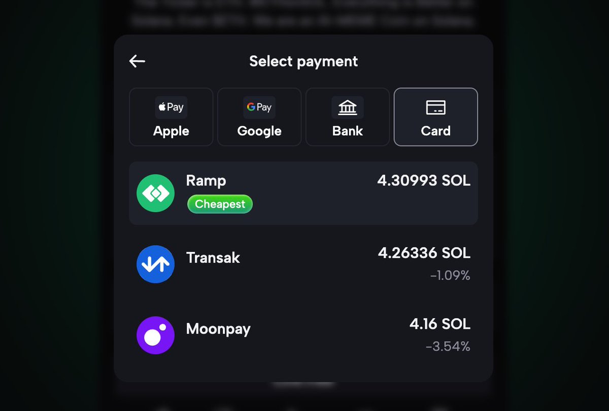 <a href="/TheTickerIs_ETH/">The Ticker is ETH</a> new #ETHonSOL App where you can buy the People's $ETH via SOL, USDC, USD (via apple pay, google pay, debit card) at link below:

flooz.xyz/TheTickerIs_ETH

<a href="/TheTickerIs_ETH/">The Ticker is ETH</a> ⚡️