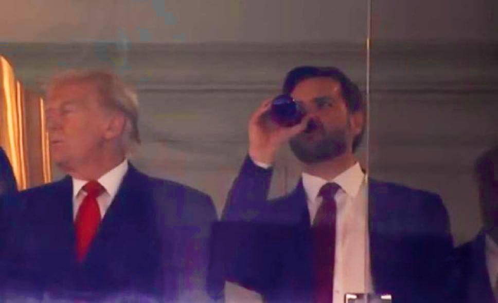 ElonTakesDC's tweet photo. He’s definitely pairing that Miller Latte with a double Zyn 6mg.

Has there been a more alpha presidential ticket since 1776? https://t.co/3u1E83fS12