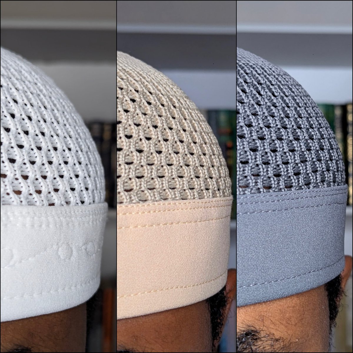 ar__rijaal's tweet photo. We are excited to present our new collection of Al Khalid caps. 

The meticulously knitted caps are now available in three additional beautiful: 
White, cream, &amp; grey.
Order here 
👇👇👇
https://t.co/wVWdJIKojo https://t.co/xI8fg4KufG