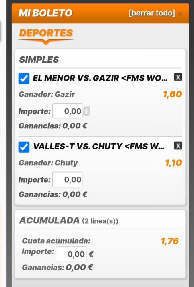 asturbosspicks's tweet photo. Vamos con esta apuesta para la FMS World Series de hoy. Poco que decir 🎤💰
Solo en KirolBet https://t.co/WOqDRiBcYB