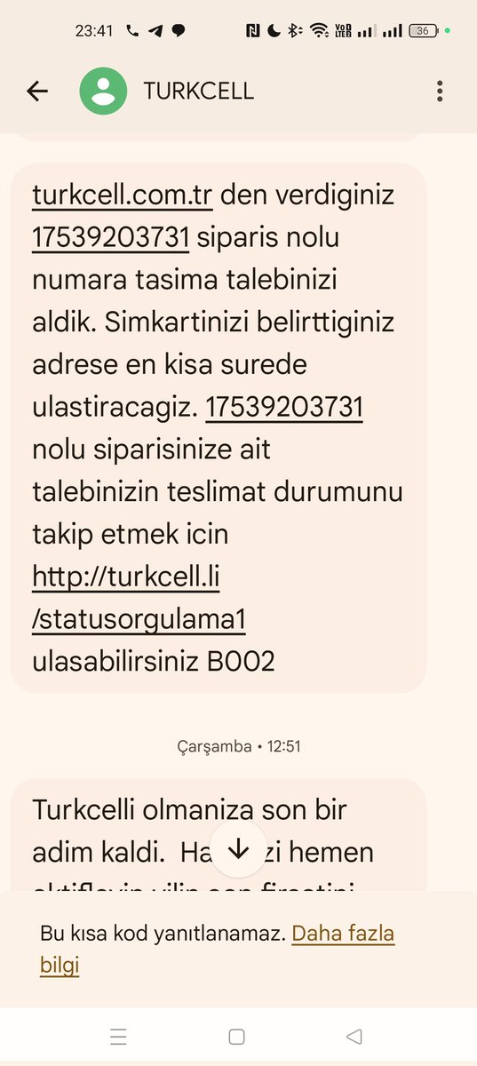 ketl1ne's tweet photo. @TurkcellHizmet @Turkcell @SuperYardim @TurkcellPartner 10.12.2024 tarihinde hat taşıma başvurusu yaptım https://t.co/6UH7IPVEbY üzerinden fakat şuan bilgi almak istediğimde basvurumla alakalı bilgi sistemlerinizde görüntülenmemekte. Talep numarası bu şekilde https://t.co/bIu5yLZRxQ