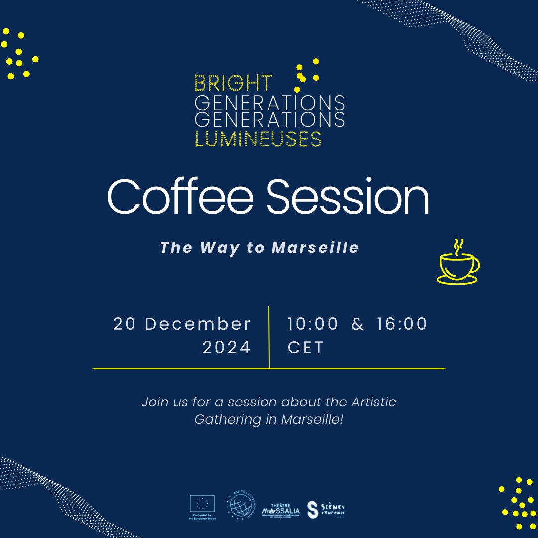 ASSITEJ invite you to a special session where we will share exciting details about the upcoming ASSITEJ Artistic Gathering in Marseille. 

🌎🌍🌏 ZOOM
🗓 20 December 2024
⏰ 10:00 &amp; 16:00 CET
👀 assitej-international.org/2024/12/03/cof…