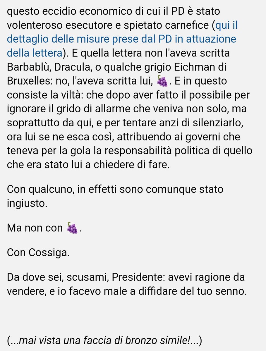 goofyfoljare16's tweet photo. La slealtà inescusabile di 🍇. Nuovo contributo di #goofynomics da non perdere.

https://t.co/1wNZEe4HwP https://t.co/qPeRDzZMhK