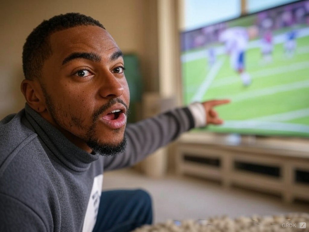 DeSean Jackson watching football like