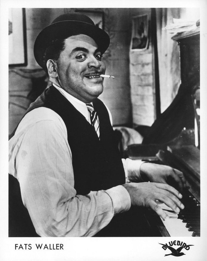 espofootball's tweet photo. Dec15,1943 #FatsWaller (Thomas Waller) RIP dies at 39 from pneumonia. Jazz pianist, organist, singer composer such   as 1929 Ain't Misbehavin' and 1934 Honeysuckle Rose. Waller copyrighted over 400 songs, many of them co-written with collaborator Andy Razaf https://t.co/CmTspAlbYd